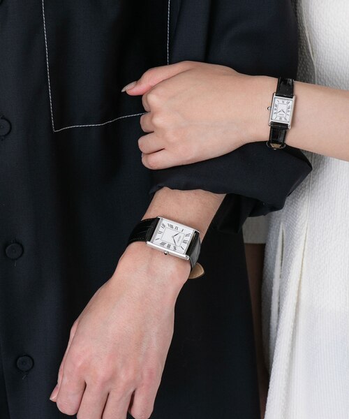 SEIKO／セイコー コラボレーション スクエア ブラック｜ナノ