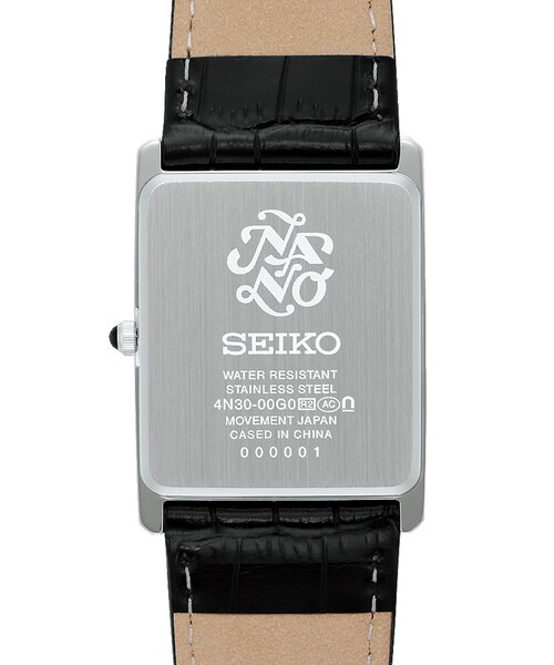SEIKO／セイコー コラボレーション スクエア ブラック｜ナノ