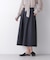 ジャガードボリュームタックスカート(セットアップ可)