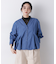 ライトデニムフレアブラウス