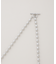 SOAC／Drop Chain Short Necklace