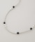 PHILIPPE AUDIBERT／Eunice necklace Black