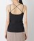 カップ付きバッククロスキャミソール
