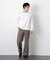 「FORMAL JERSEY」クルーネックカットソー長袖
