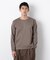 「FORMAL JERSEY」クルーネックカットソー長袖
