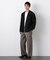 「FORMAL JERSEY」ノーカラーカーディガン