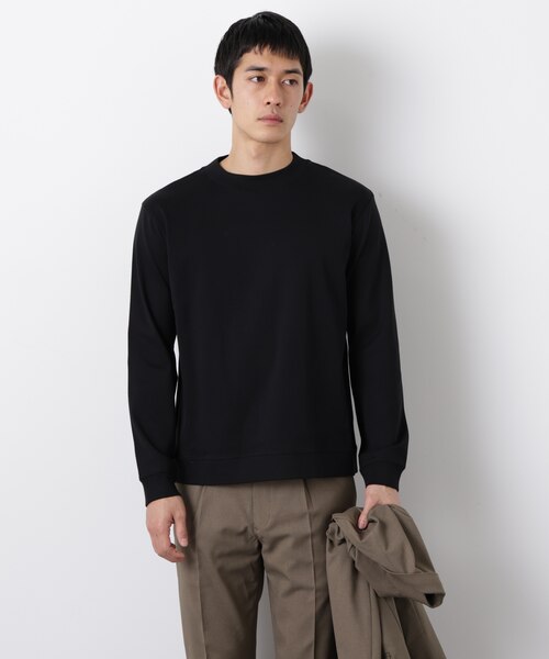 FORMAL JERSEY」モックネックカットソー長袖｜ナノ・ユニバースの通販