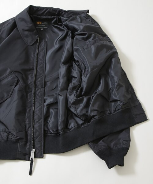 ALPHA INDUSTRIES／別注 CWU FLIGHT JACKET｜ナノ・ユニバースの通販