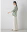 タックワイドカットジョーゼットパンツ