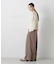 タックワイドカットジョーゼットパンツ