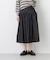 ローギャザーミディスカート