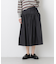 ローギャザーミディスカート