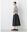ローギャザーミディスカート