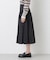 ローギャザーミディスカート