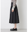 ローギャザーミディスカート