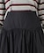 ローギャザーミディスカート