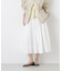 ローギャザーミディスカート
