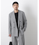 グレンチェックダブルブレストジャケット（セットアップ可）
