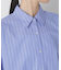 ブロードワイドシルエットストライプシャツ