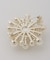 フェイクパールスパークルブローチ