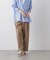 ツイルストレッチワンタックパンツ