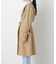 シャンブレーツイルラップコート