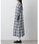 オンブレーツイルチェックシャツワンピース