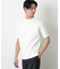 「FORMAL JERSEY」モックネックカットソー半袖