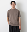 「FORMAL JERSEY」モックネックカットソー半袖