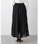 シアーオーガンジータックフレアスカート