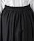 シアーオーガンジータックフレアスカート