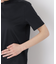 DressT／シルケットスムースモックネックTシャツ