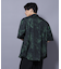 ストーンパターン半袖シャツ