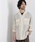 サイレントフラワージャガード オーバーシャツ