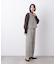 カットツイードドロストワイドパンツ(セットアップ可)