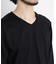 アンチスメルVネックTシャツ 長袖