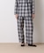 「STEVELOUR」オーガンチェックタックパンツ(セットアップ可)