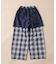 「STEVELOUR」オーガンチェックタックパンツ(セットアップ可)