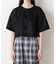 「STEVELOUR」シアーメッシュショートトップス(セットアップ可)