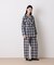 「STEVELOUR」オーガンチェックジャケット(セットアップ可)