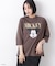GOOD ROCK SPEED／ Mickey ／ 7／S T-Shirt Brown