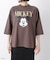 GOOD ROCK SPEED／ Mickey ／ 7／S T-Shirt Brown