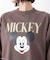 GOOD ROCK SPEED／ Mickey ／ 7／S T-Shirt Brown