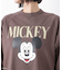 GOOD ROCK SPEED／ Mickey ／ 7／S T-Shirt Brown