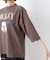 GOOD ROCK SPEED／ Mickey ／ 7／S T-Shirt Brown