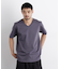 アンチスメル Vネック Tシャツ 半袖
