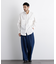「FRENCH LINEN」リネンコットンスタンドシャツ