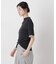 new balance／NB Greyカラーブロック半袖トップ