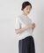 new balance／NB Greyカラーブロック半袖トップ