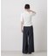 new balance／NB Greyカラーブロック半袖トップ